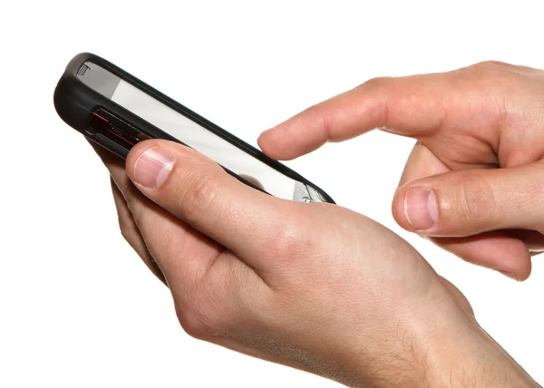 Touch screen cell phone — Stock Photo, Image