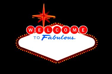 Welcome to Las Vegas clipart