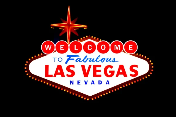 Welkom in Las Vegas — Stockfoto
