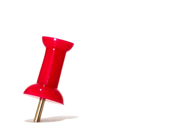 Red thumbtack — Stock Photo, Image