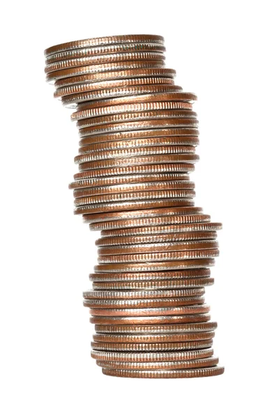 四半期コイン — ストック写真