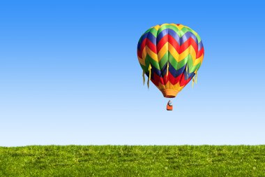 Hot air balloon clipart