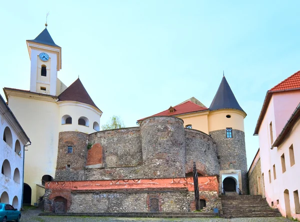 Mukačevo castle view (Ukrajina) — Stock fotografie
