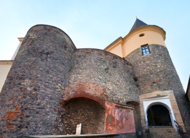 Mukachevo kale manzaralı (Ukrayna)