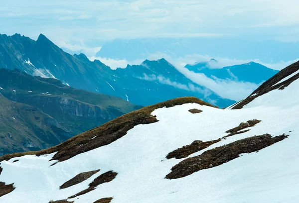 Вид Альп летом — стоковое фото