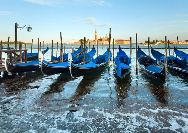 Venice gondolas — Stok Foto