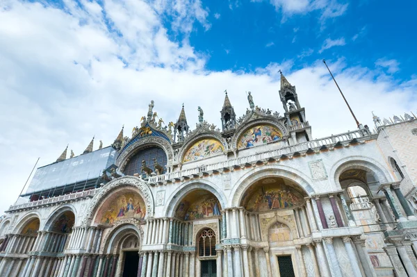 Patriarchalische Kathedrale Basilika San Marco (Venedig, Italien) — Stockfoto