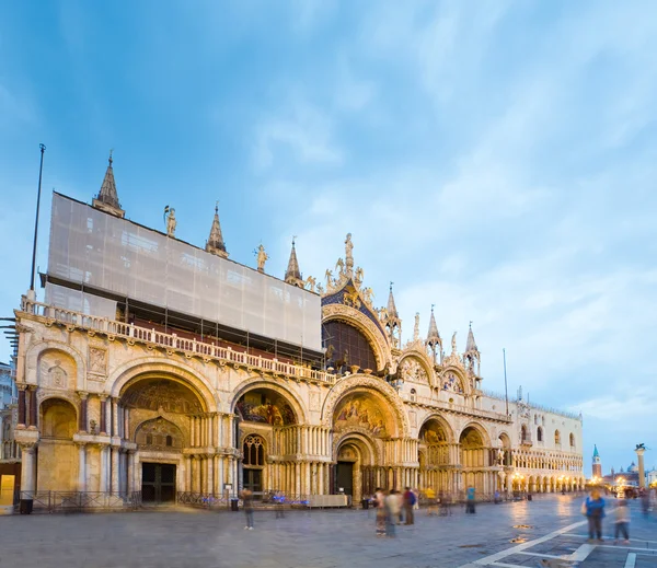 Patriarchális székesegyház bazilika Szent Márk (Velence, Olaszország) — Stock Fotó