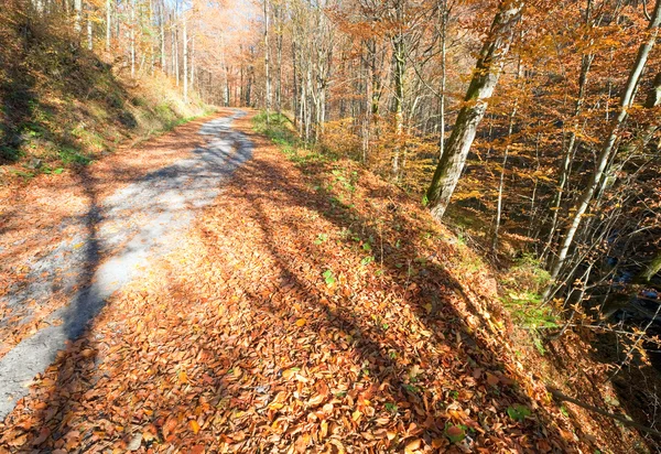 Podzim v horách špinavé — Stock fotografie
