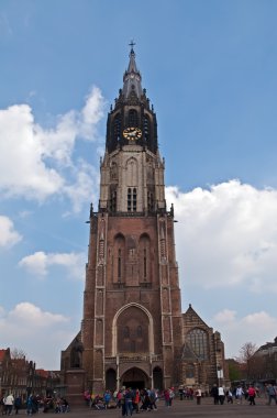 Delft, yeni kilise .