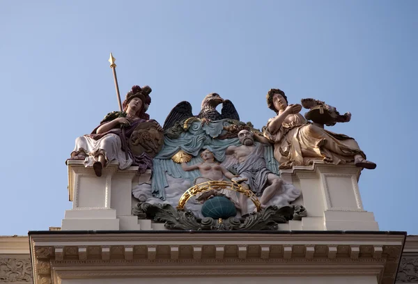 stock image Architectural details .Alkmaar, Netherlands .