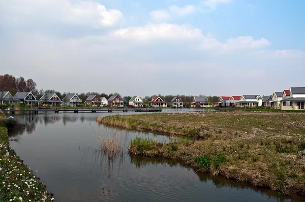 Holländische Häuser . — Stockfoto