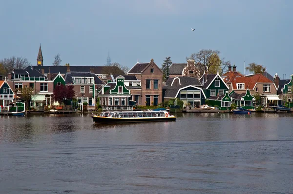 Cidade holandesa de navios  . — Fotografia de Stock