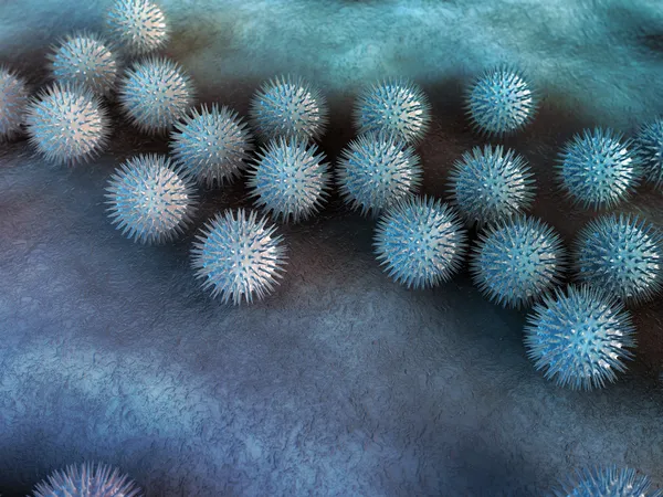 Heuschnupfen-Erreger-pollen — Stockfoto