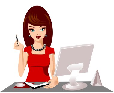 The secretary's. clipart