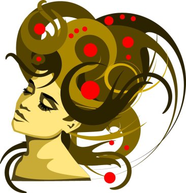 Feminine and delicate. clipart