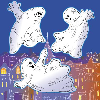 Ghosts clipart