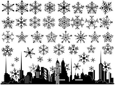 Decor Flakes n Skyline Designs clipart