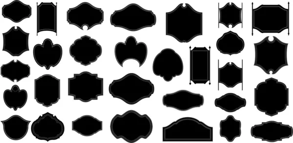 Modèles de formes de cadre — Image vectorielle