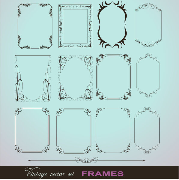 Creative Decor Fancy Design Frame Collection