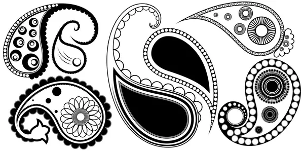 Decorative Paisley Designs Stock Vector Image by ©baavli #6127348