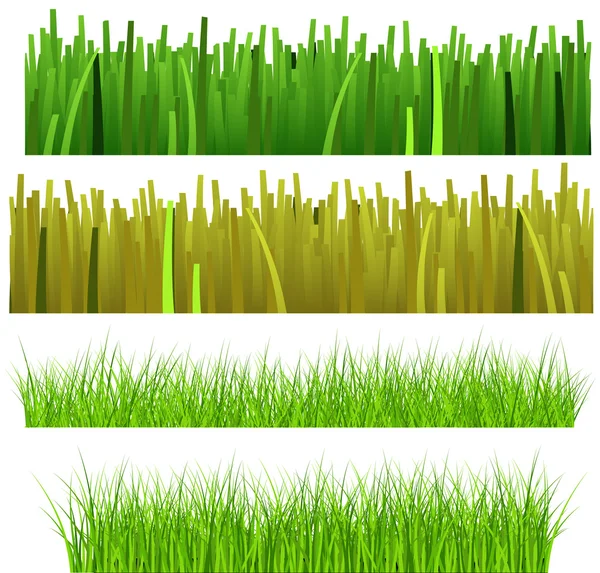 复古风格 grassline — 图库矢量图片
