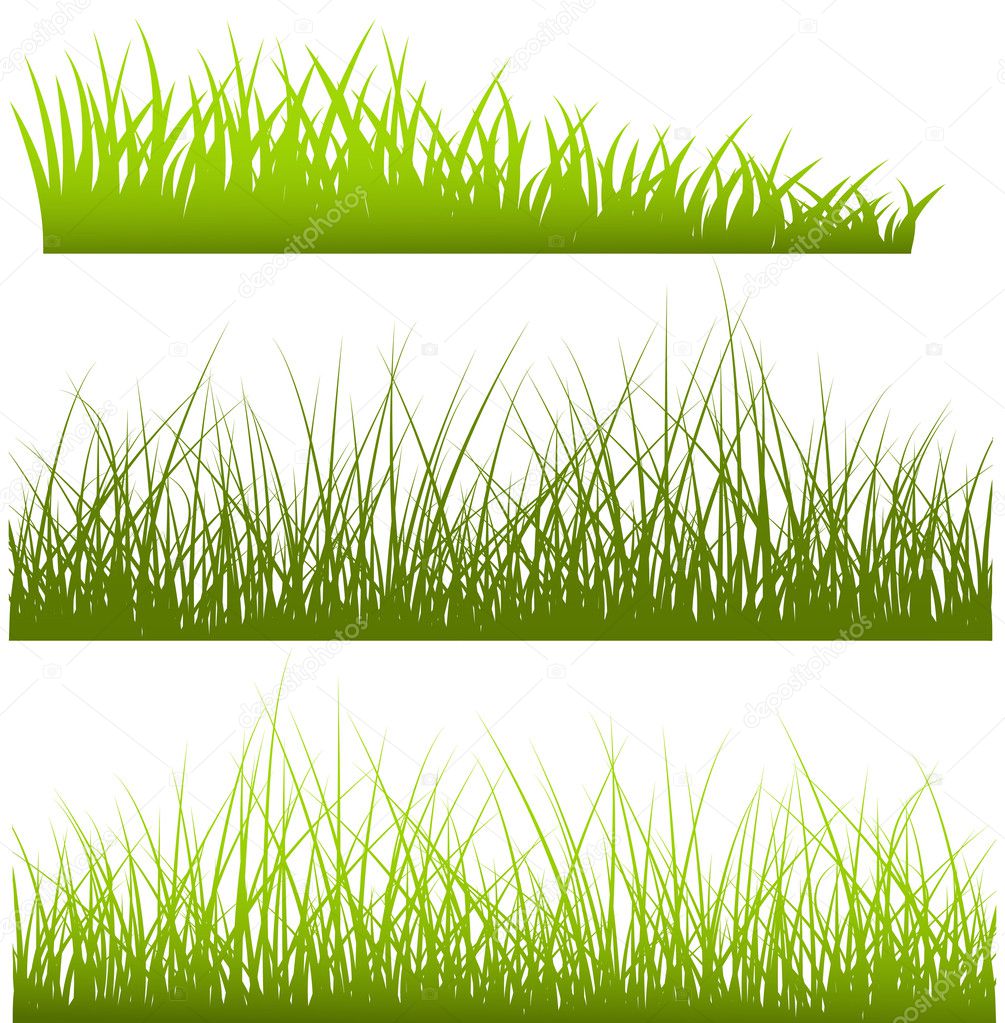 Green Grass Shapes