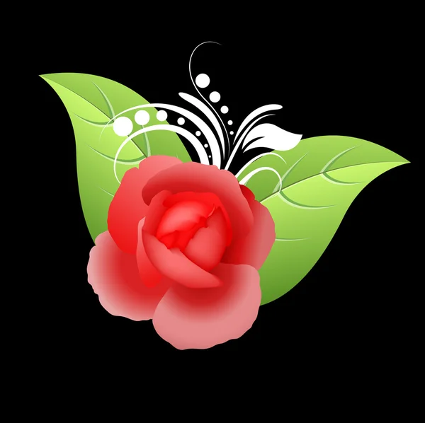 Decoratieve bloem illustratie — Stockvector