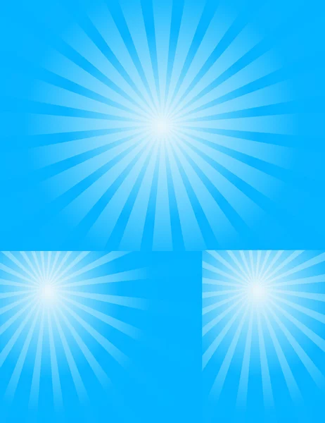 Décor organique Sunburst Designs — Image vectorielle