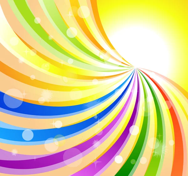 Decorative Bright Colorful Background — Stock Vector