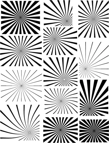 Noir n Blanc fond rayé — Image vectorielle