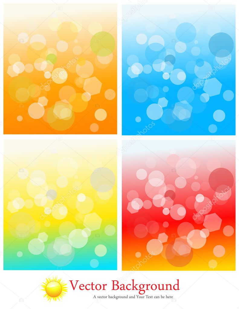 Colorful Blur Background Collection