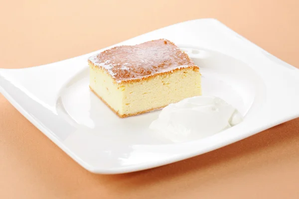 stock image Baked pudding