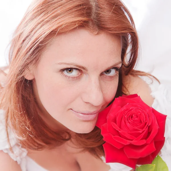 stock image Red-haired Bride