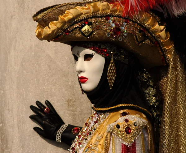 Benátky: toreador kostým — Stock fotografie