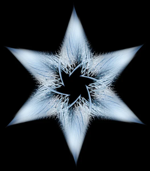 Copo de nieve fractal — Foto de Stock
