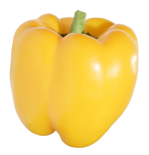Yellow sweet pepper isolated — Stock Photo, Image