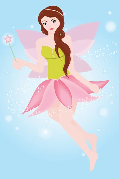Princesse fée — Image vectorielle
