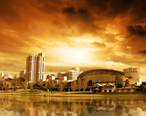 Adelaide günbatımı — Stockfoto