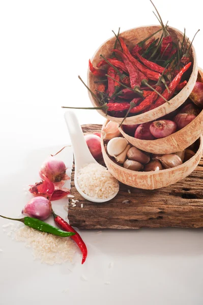 Kryddig asiatisk matlagning ingredienser — Stockfoto