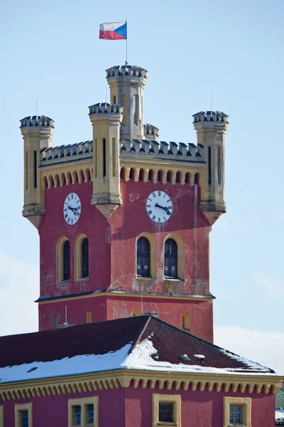 Burg Mirov (in Zuchthaus umgewandelt), Tschechische Republik — Stockfoto