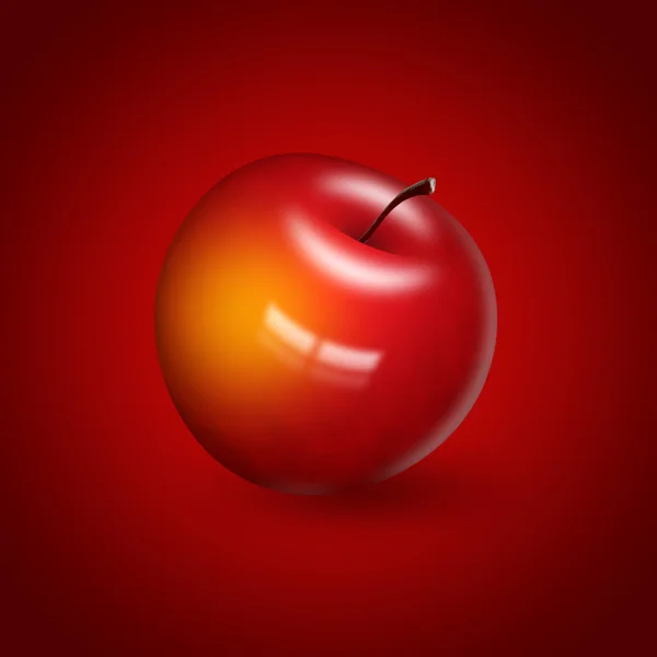 RED APPLE — Stock Photo, Image