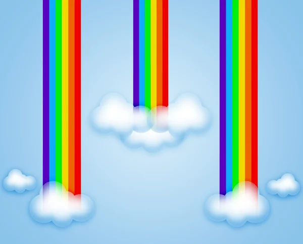 Regenboog behang — Stockfoto