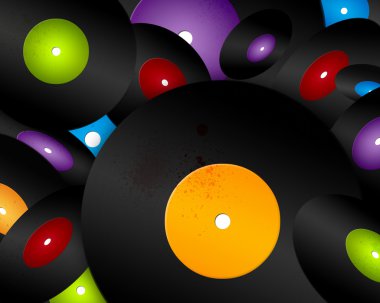 Vinyl Records clipart