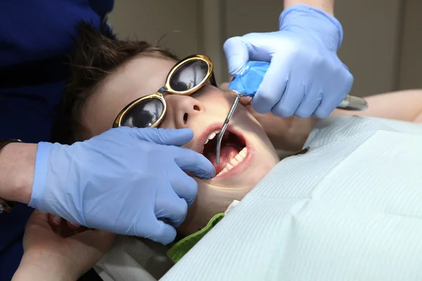 U dentysty. — Zdjęcie stockowe