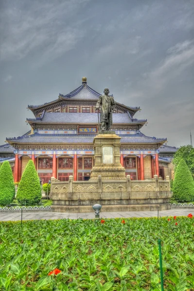 Niedz yat-sen memorial hall w guangzhou, Chiny — Zdjęcie stockowe