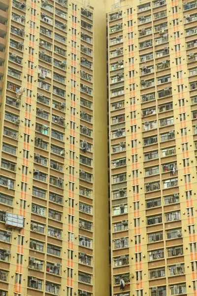 Hong kong flerbostadshus — Stockfoto