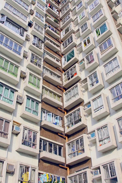 Packed Hong Kong public housing — Stock Photo, Image