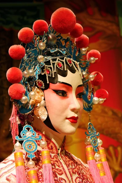Maniquí cantonés de ópera — Foto de Stock