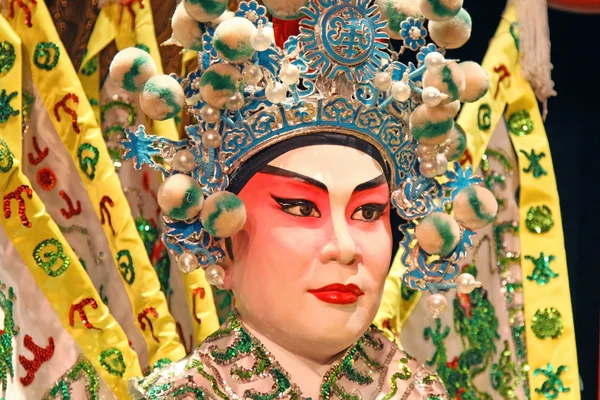 Cantonês ópera dummy close-up . — Fotografia de Stock